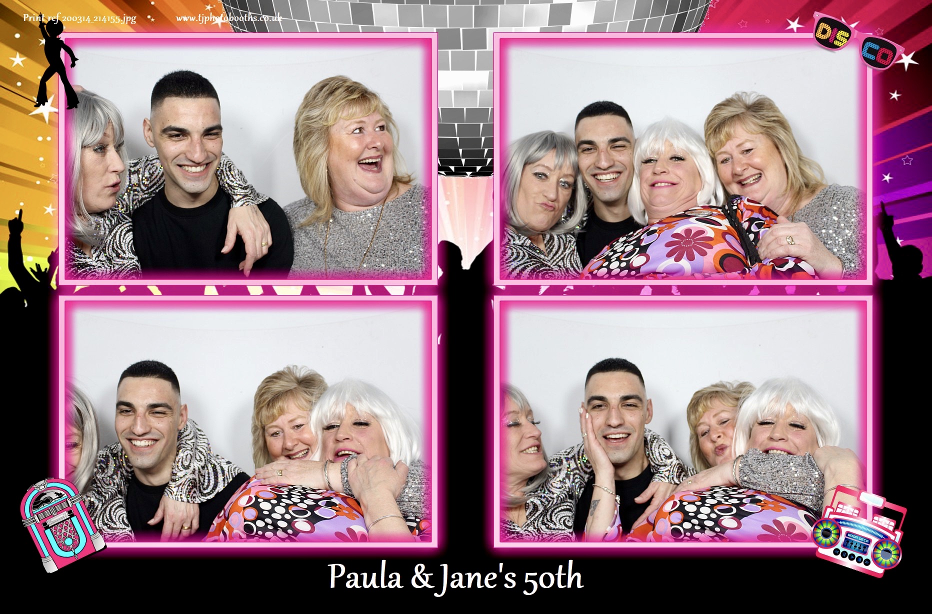 Paula & Jane's 50th | View more photos from the event at gallery.tjphotobooths.co.uk/u/TJPhotobooths/Paula-Janes-50th